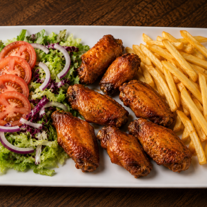 Menú Alitas de pollo